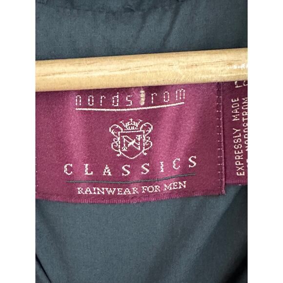 Vintage 80s Rain Trench coat Size Womens XL Mens L Gray Old Money Twee Classic - Picture 3 of 10